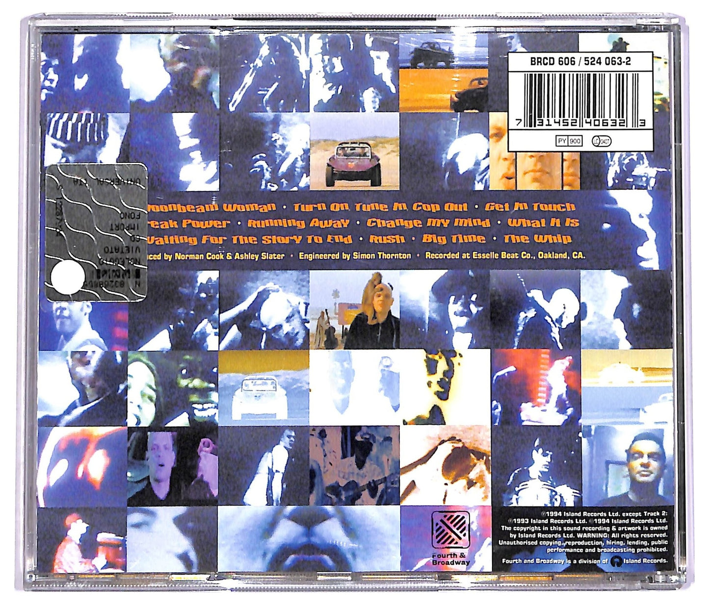 EBOND Freak Power - Drive-Thru Booty CD CD078447