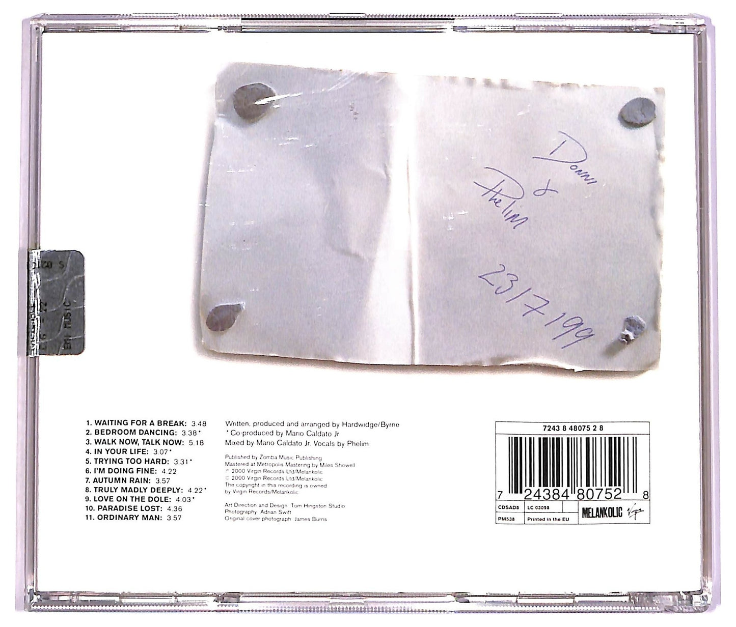 EBOND Day One - Ordinary Man CD CD078538