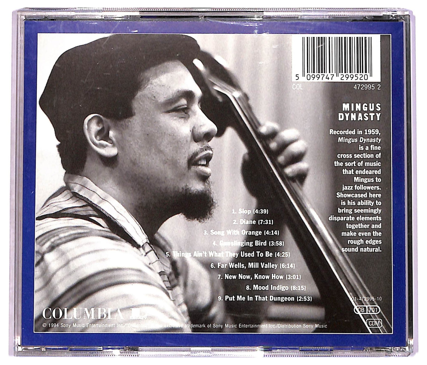 EBOND Charles Mingus - Mingus Dynasty CD CD078556