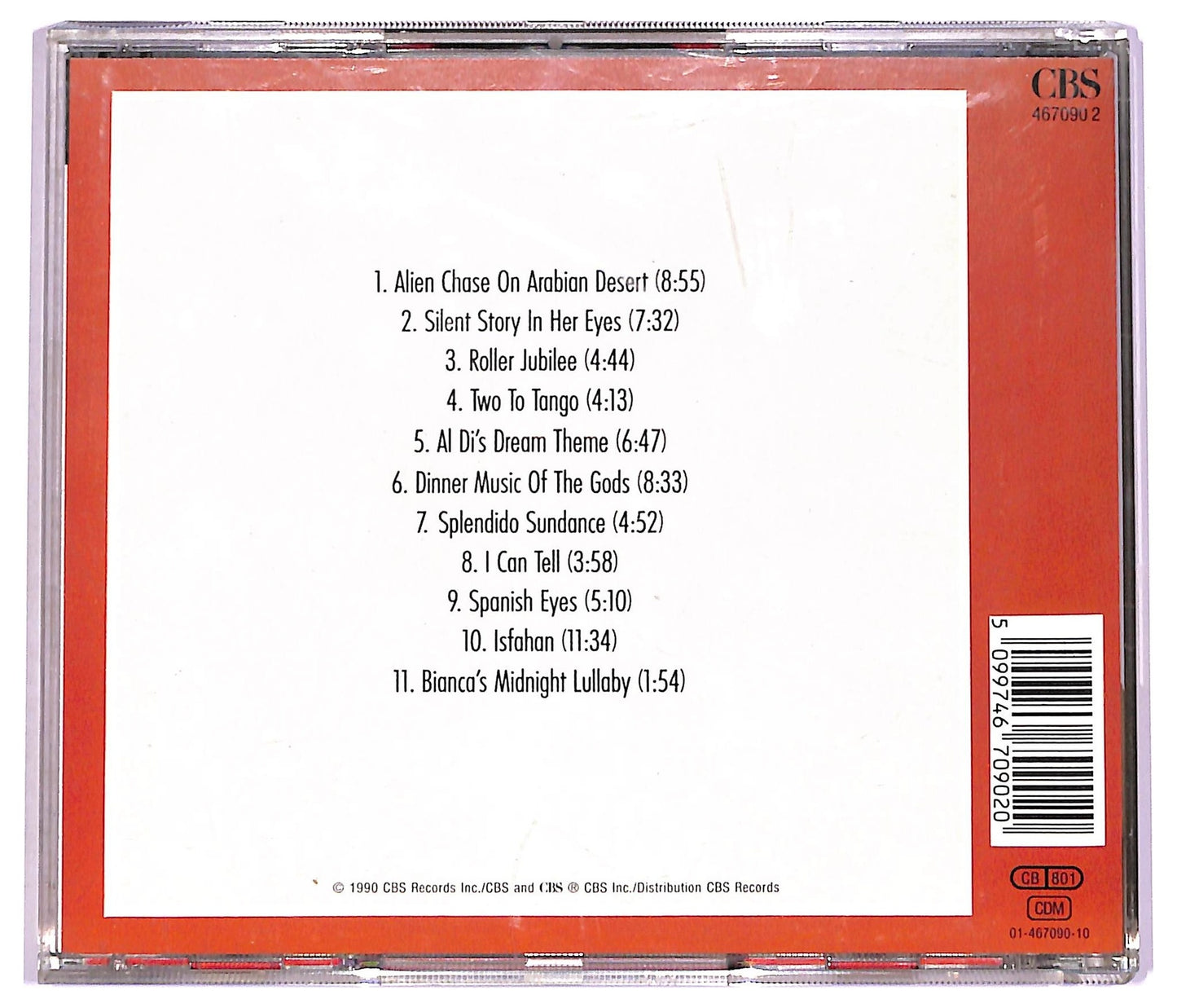 EBOND Al Di Meola - Splendido Hotel CD CD078563