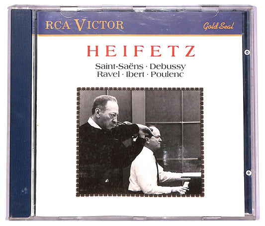 EBOND Heifetz Saint-Saens Debussy Ravel Ibert Poulenc - Sonata CD CD078605