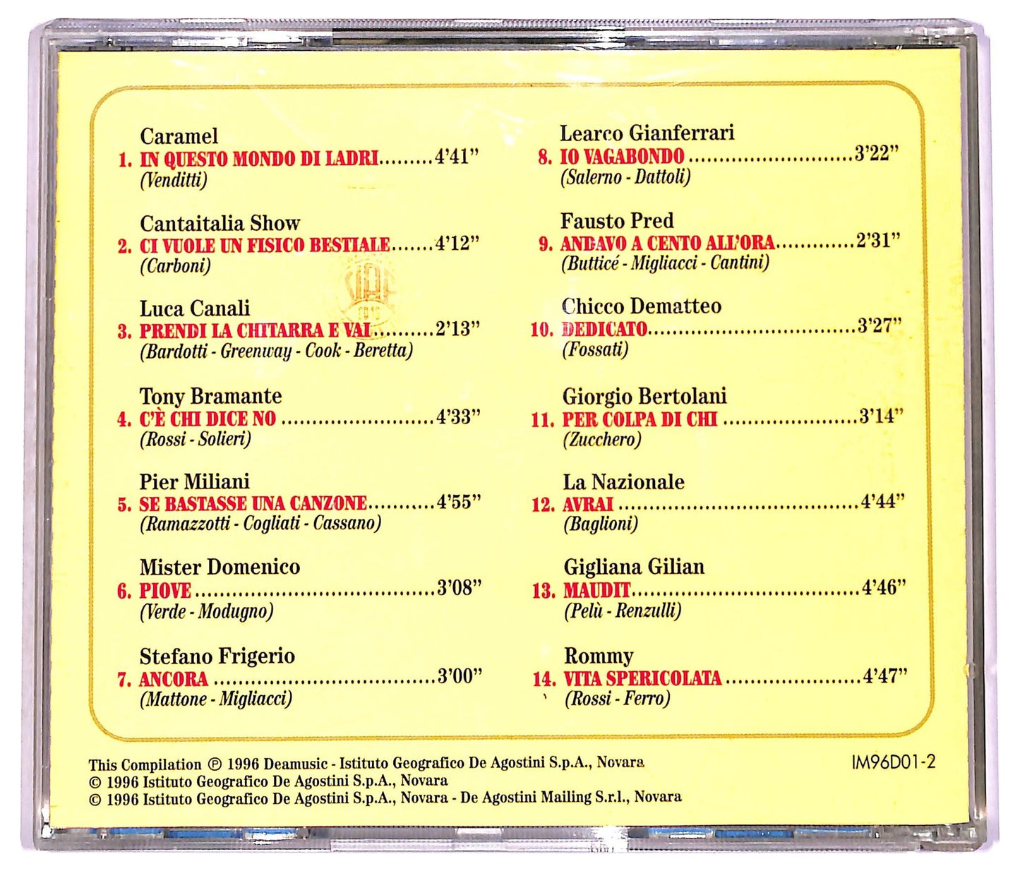 EBOND Various - Ribelli E Sentimentali CD CD078644