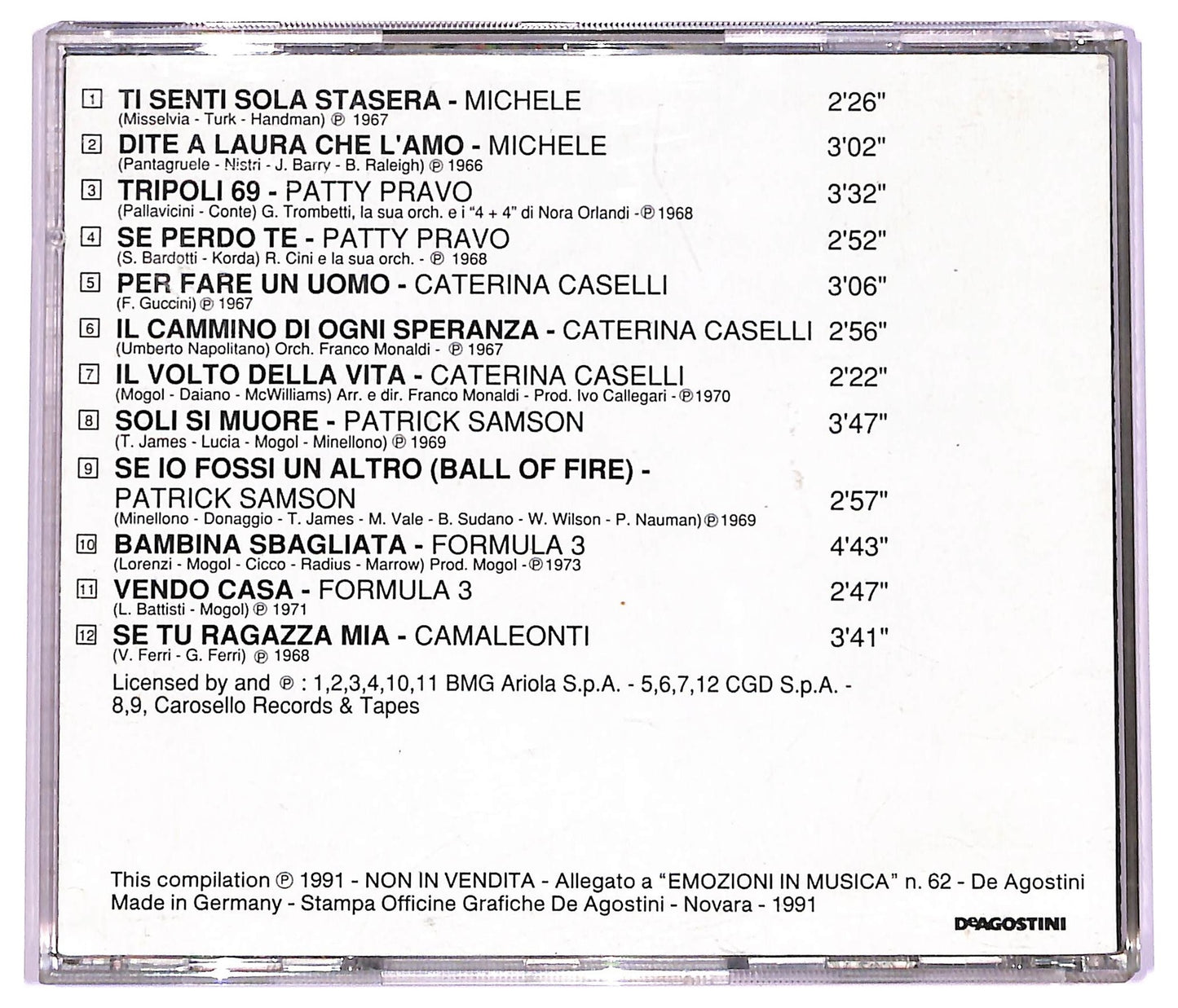 EBOND Various - Ricordi Beat CD CD078652