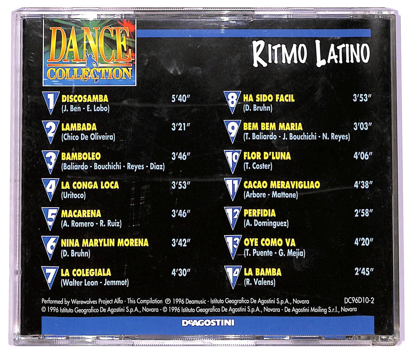 EBOND Werewolves Project Alfa - Dance Collection - Ritmo Latino CD CD078714