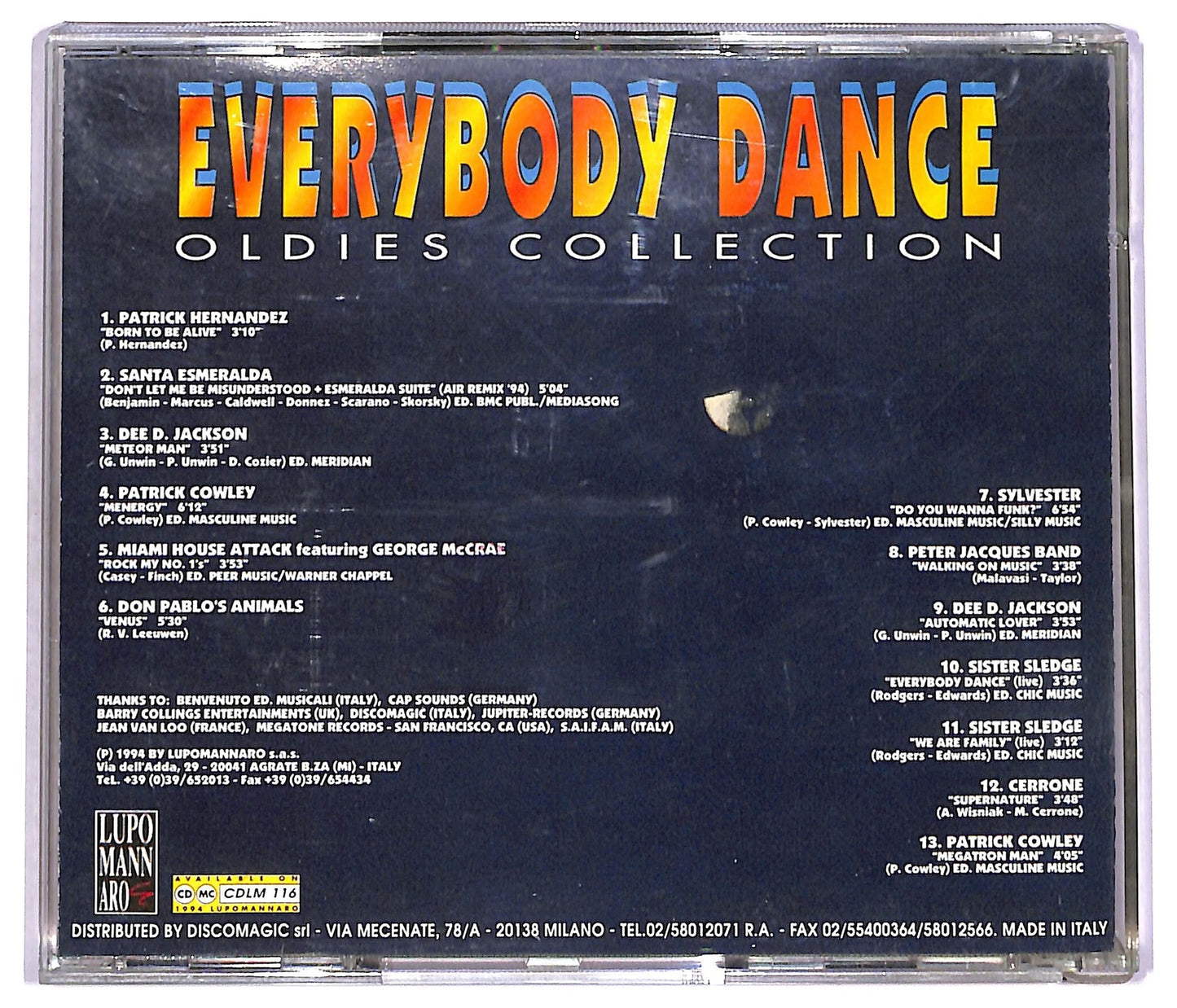 EBOND Various - Everybody Dance Oldies Collection CD CD078750