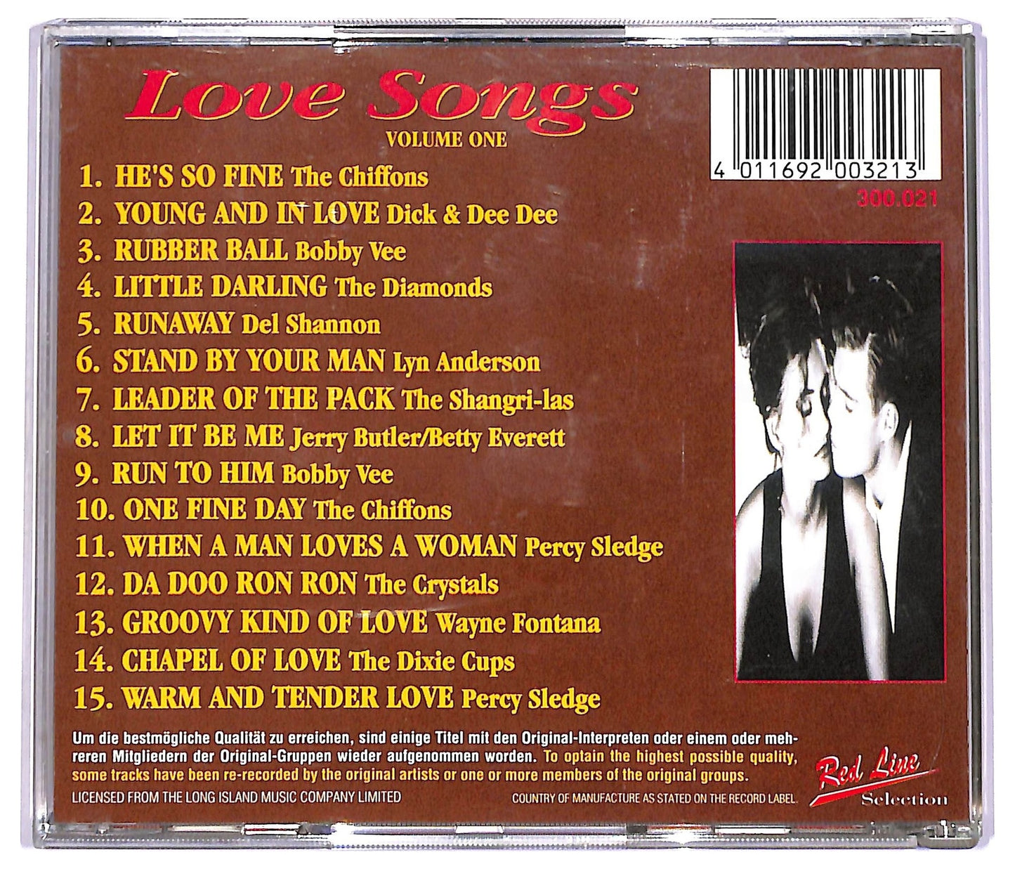 EBOND Various - Love Songs volume One CD CD078813
