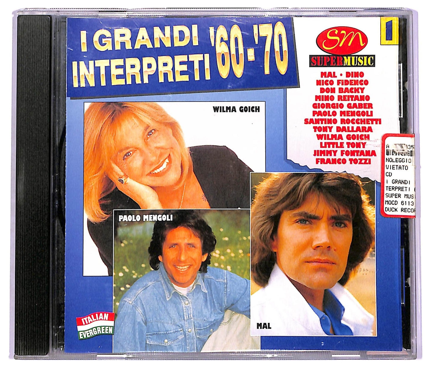 EBOND Various - I Grandi Interpreti '60-'70 Vol. 1 CD CD078828