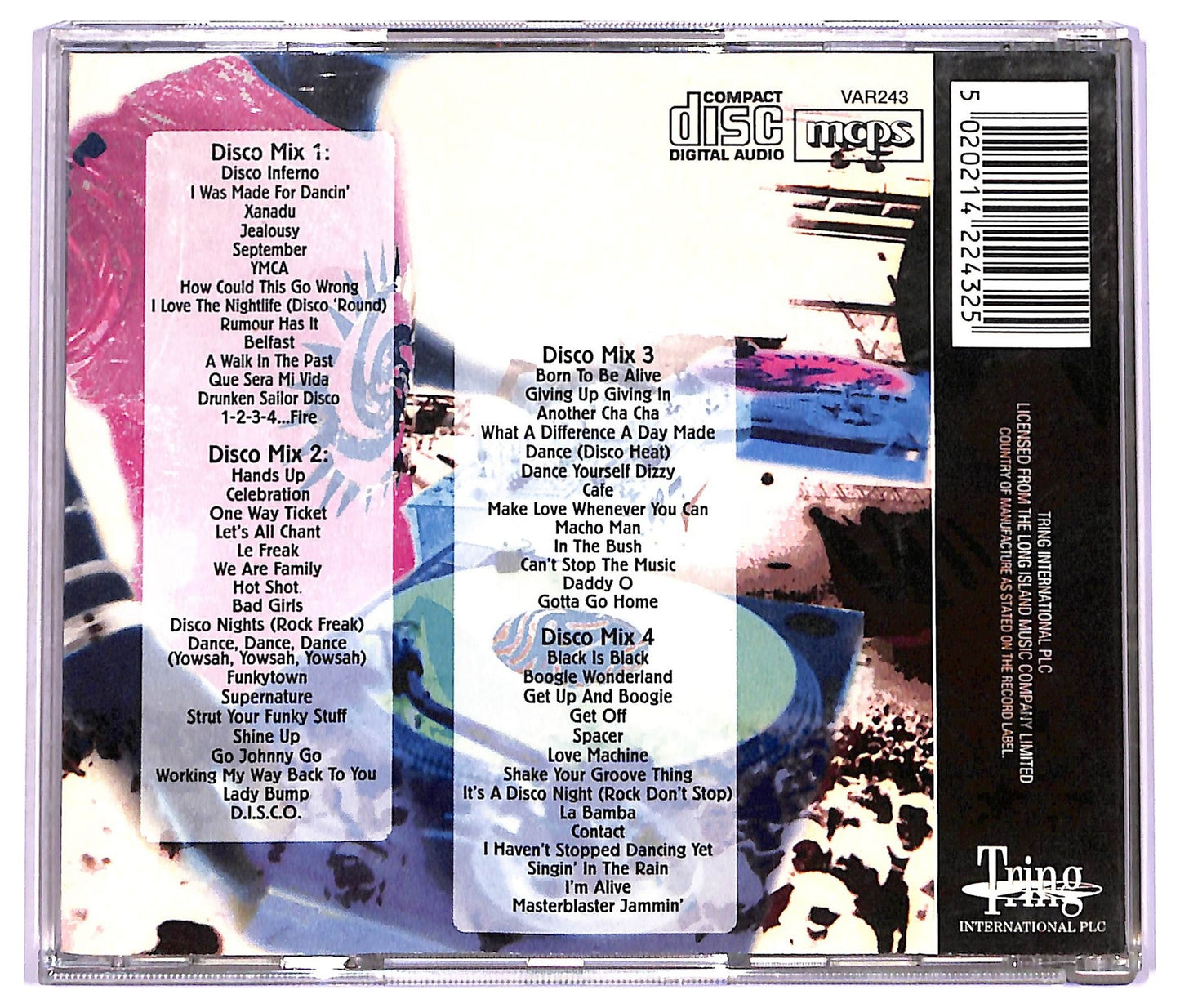 EBOND The Vision Mastermixers - Disco Mixes CD CD078831