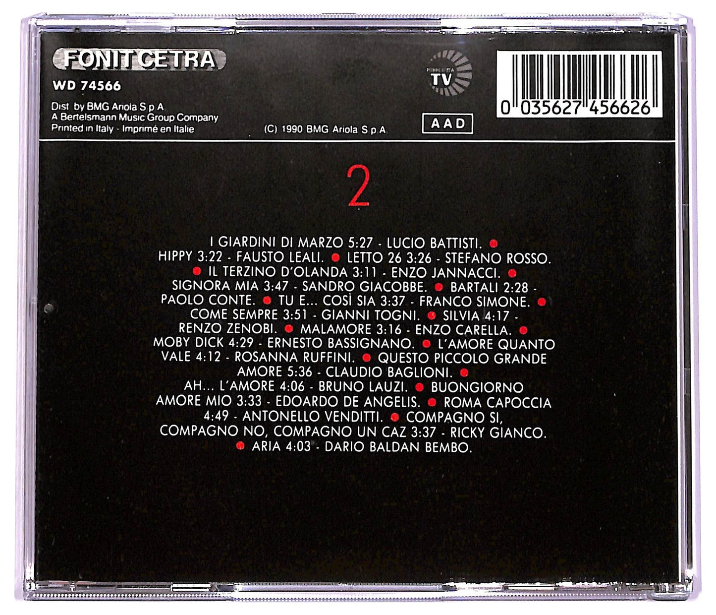 EBOND Various - I Cantautori vol.2 CD CD078833