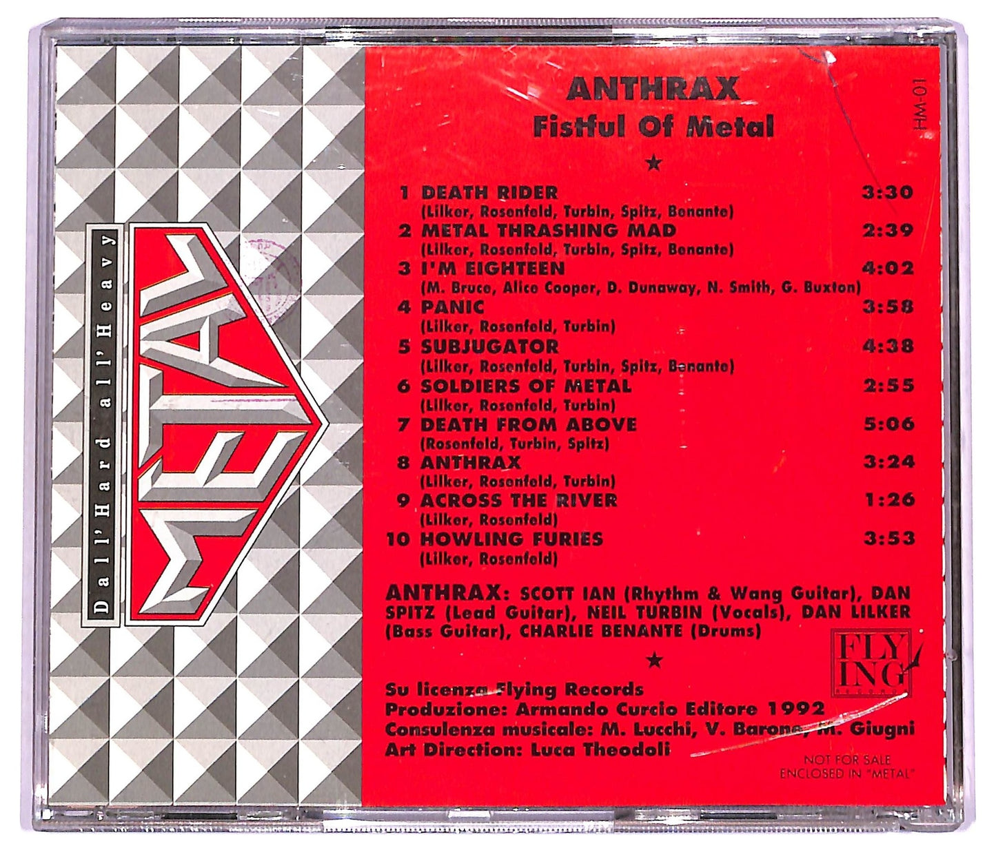 EBOND Anthrax - Fistful Of Metal CD CD078937
