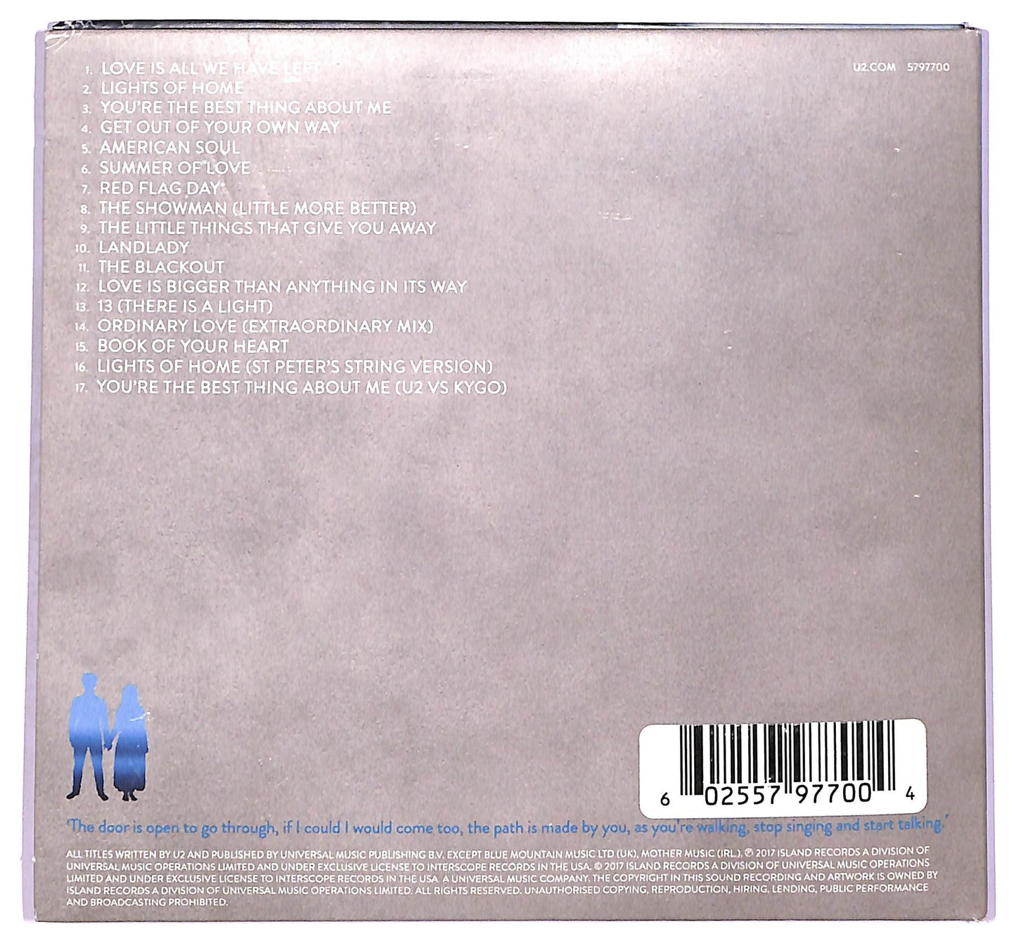 EBOND U2 - Songs Of Experience CD CD078948