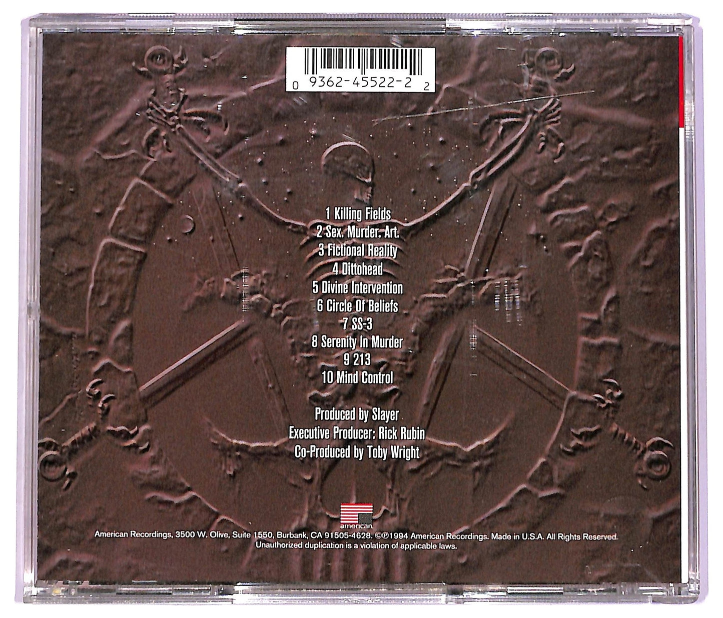 EBOND Slayer - Divine Intervention CD CD078954