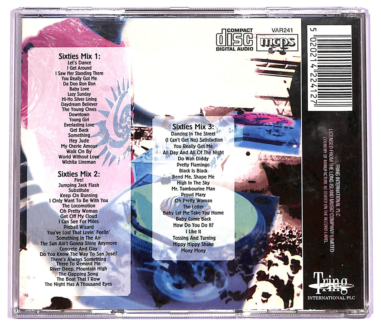 EBOND The Vision Mastermixers - Sixties Mixes CD CD079105