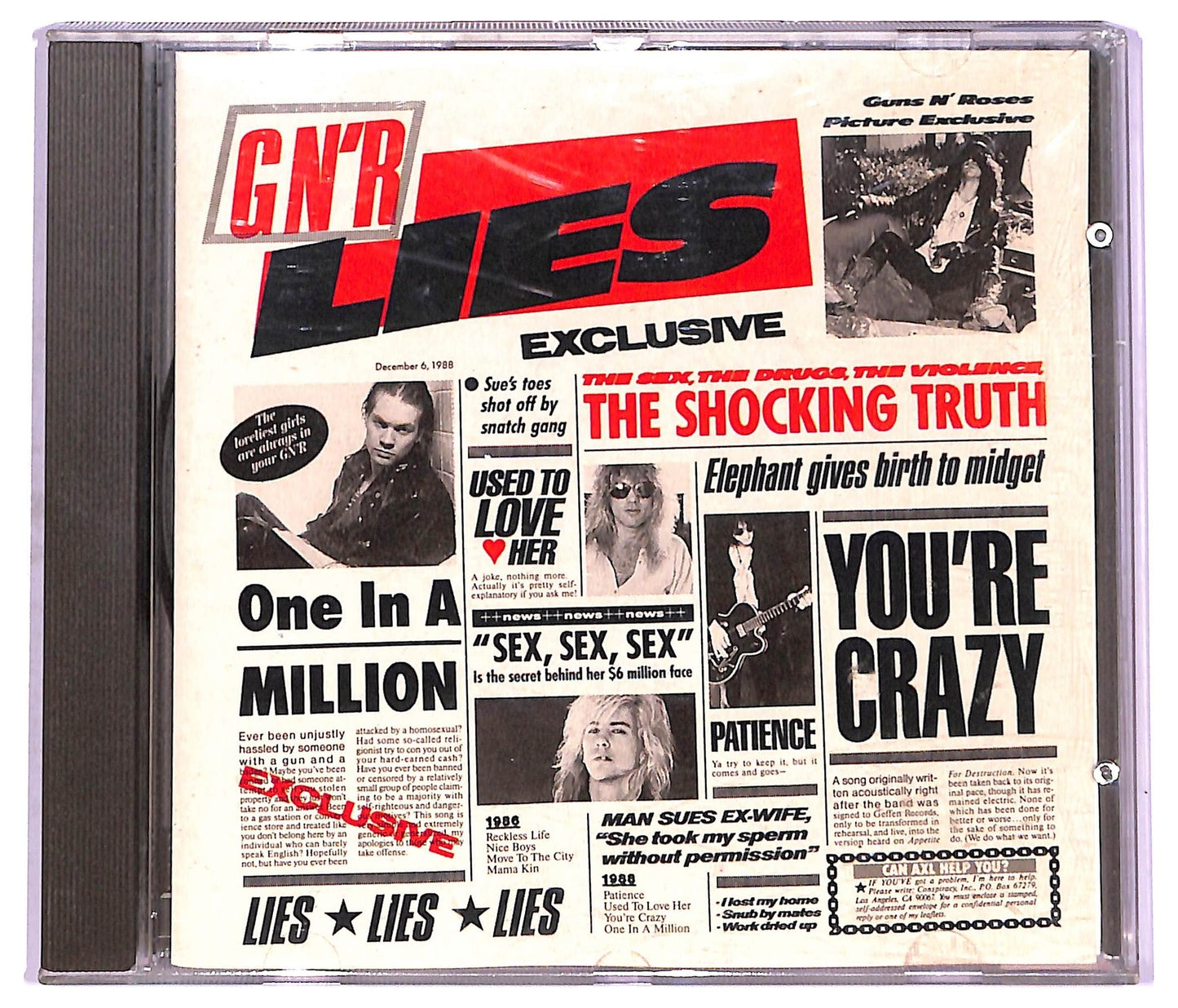 EBOND Guns N' Roses - G N' R Lies CD CD079118