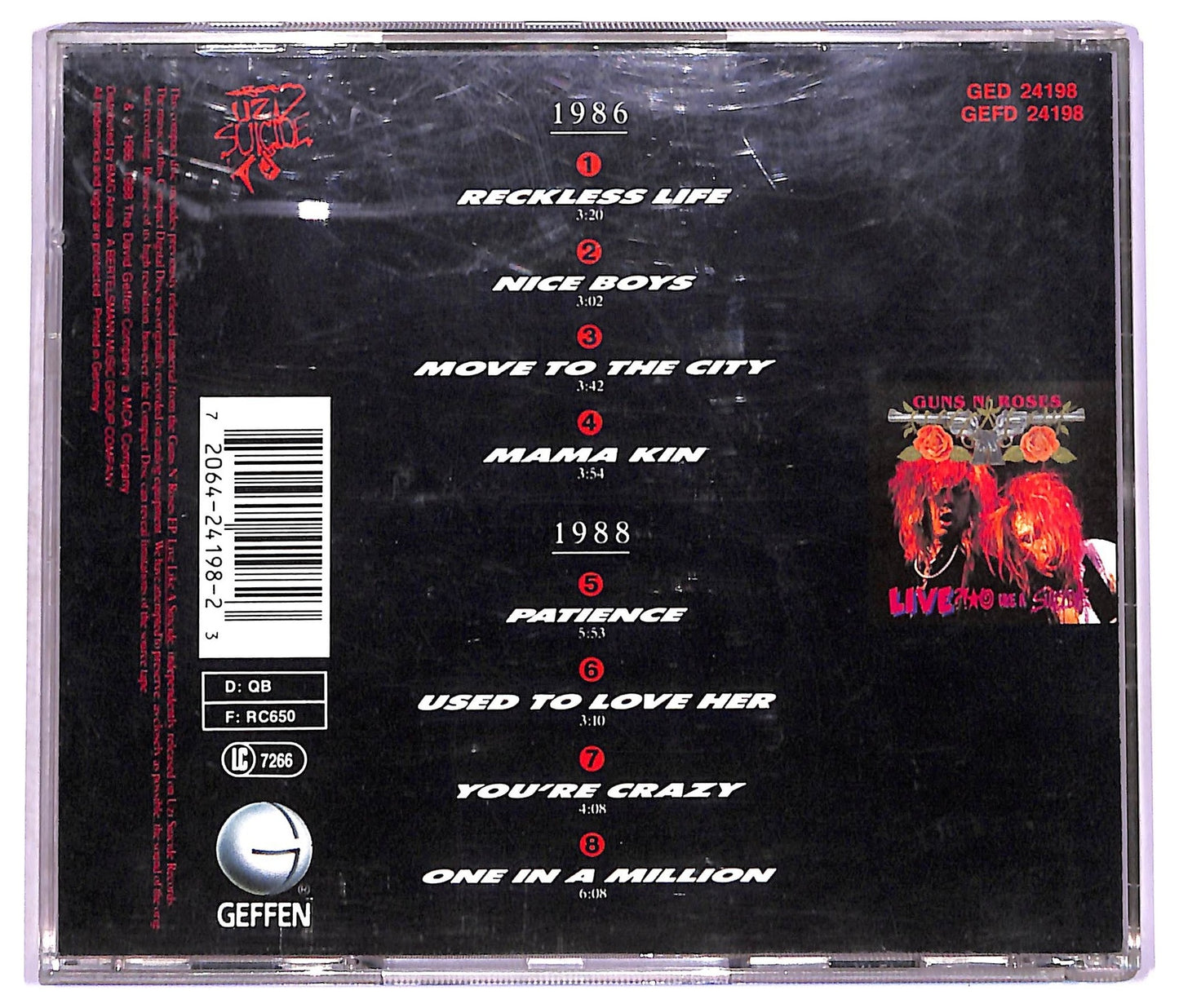 EBOND Guns N' Roses - G N' R Lies CD CD079118