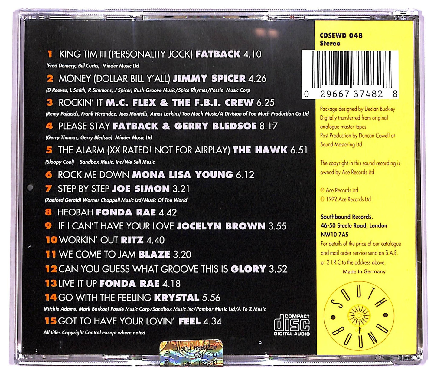EBOND Various - Old School Rap - The Roots Of Rap CD CD079153