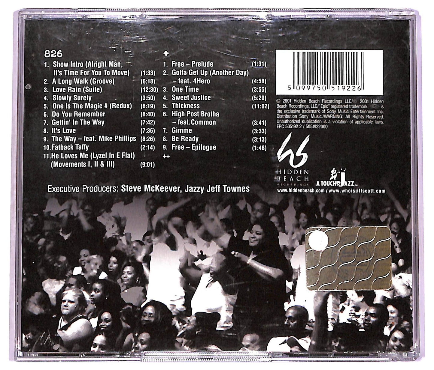 EBOND Jill Scott - Experience: Jill Scott 826+ CD CD079219