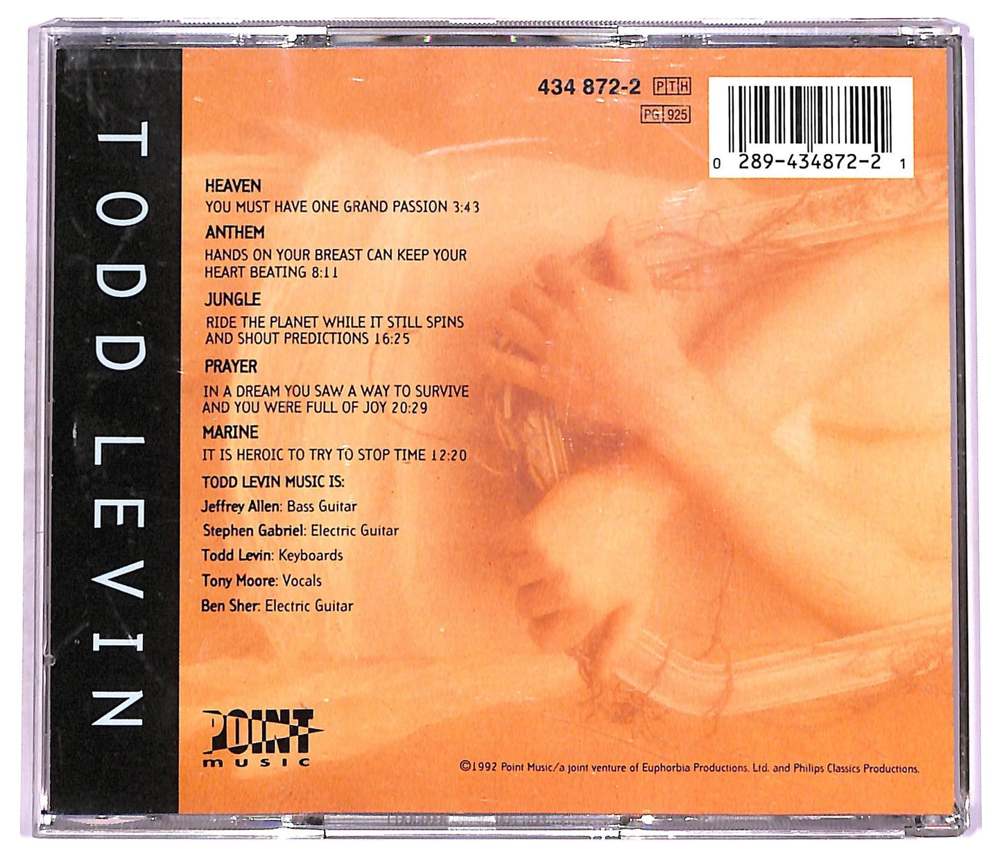 EBOND Todd Levin - Ride The Planet CD CD079255