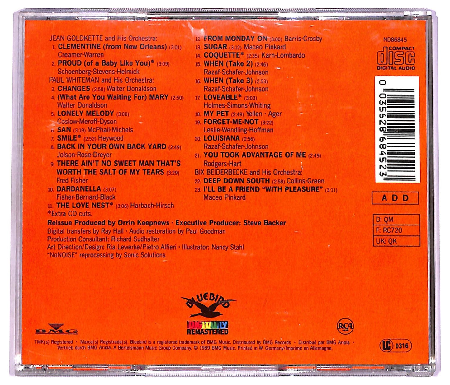 EBOND Bix Beiderbecke - Bix Lives! CD CD079257