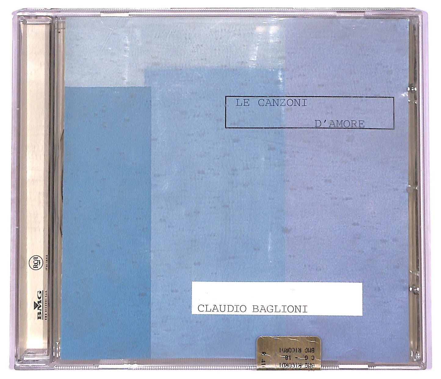 EBOND Claudio Baglioni - Le Canzoni D'amore CD CD079308