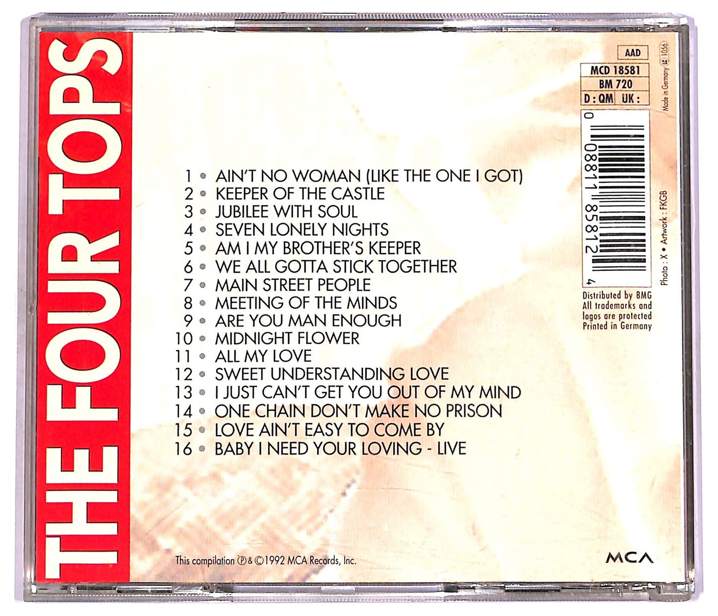 EBOND Four Tops -The ★ Collection CD CD079548