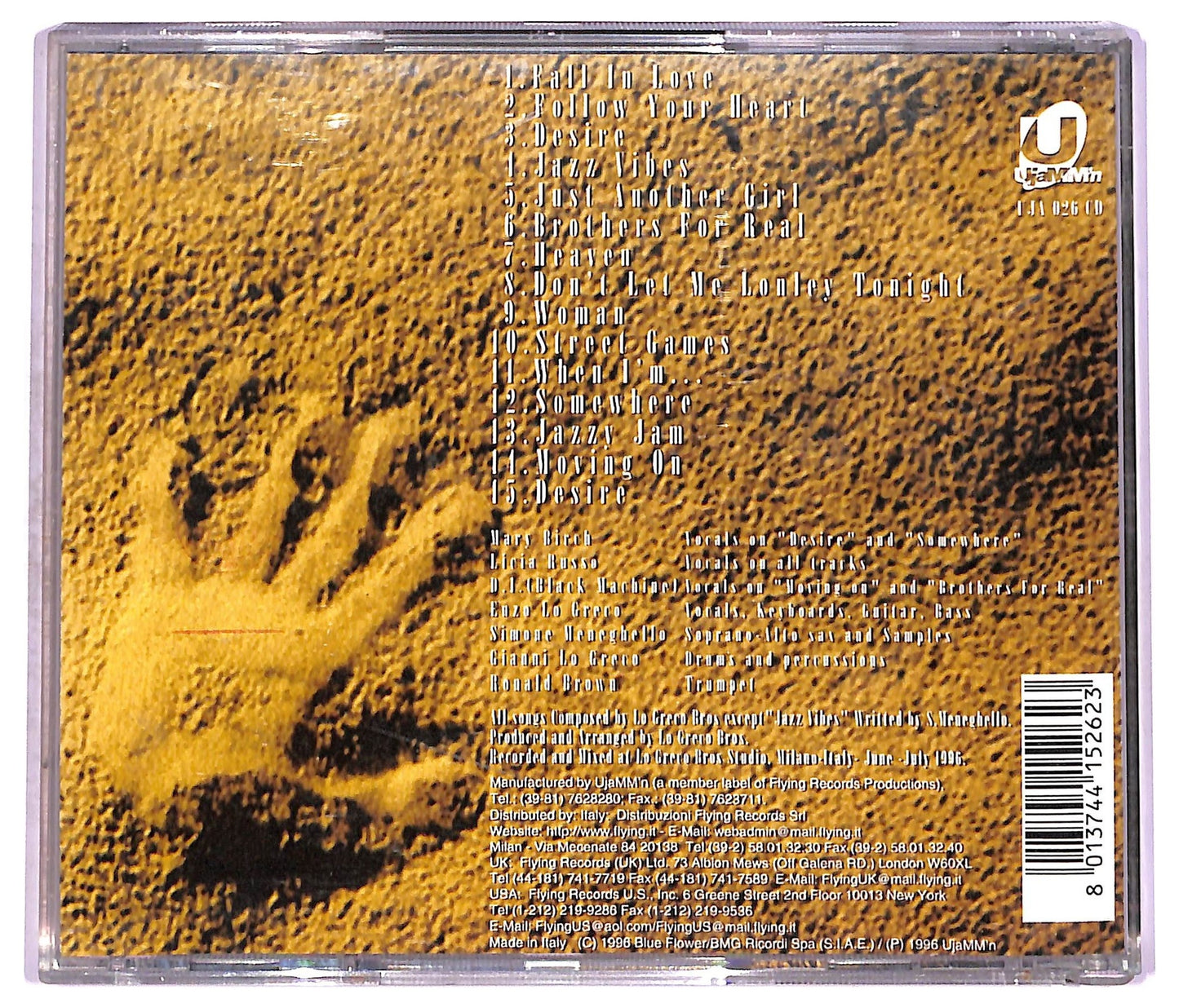 EBOND Lo Greco Bros - Desire CD CD079552