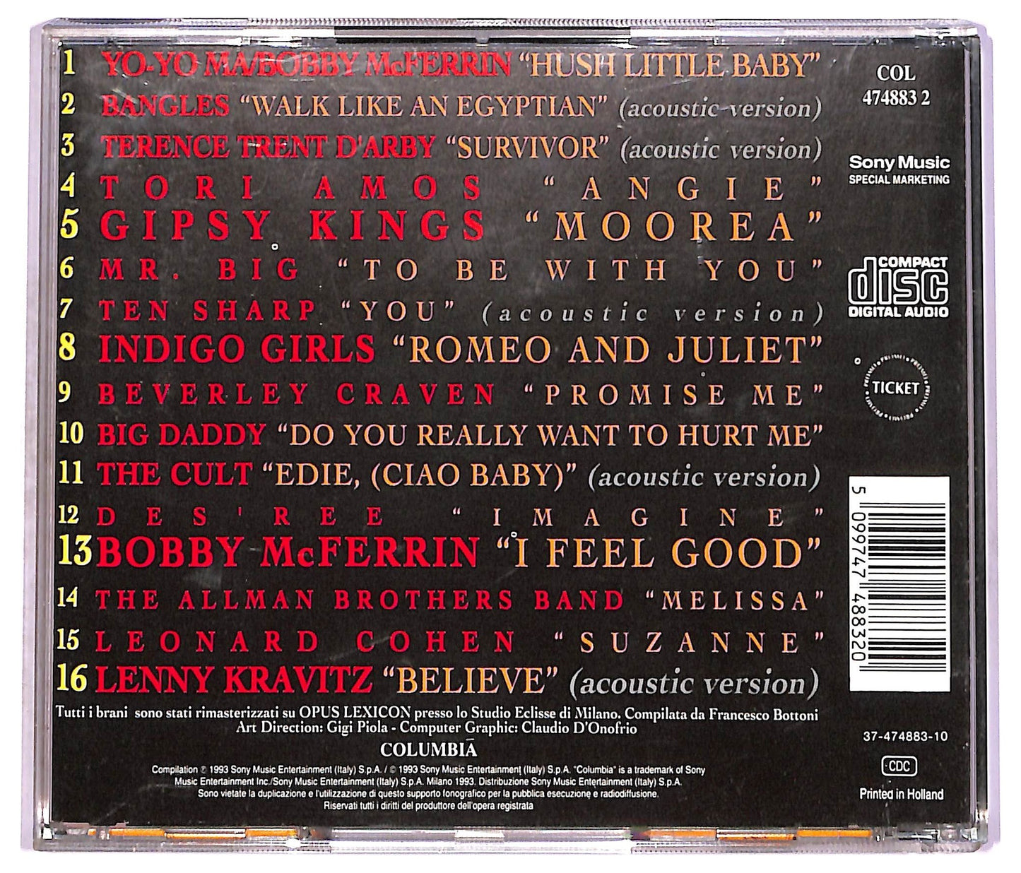 EBOND Various - Aqustico CD CD079623