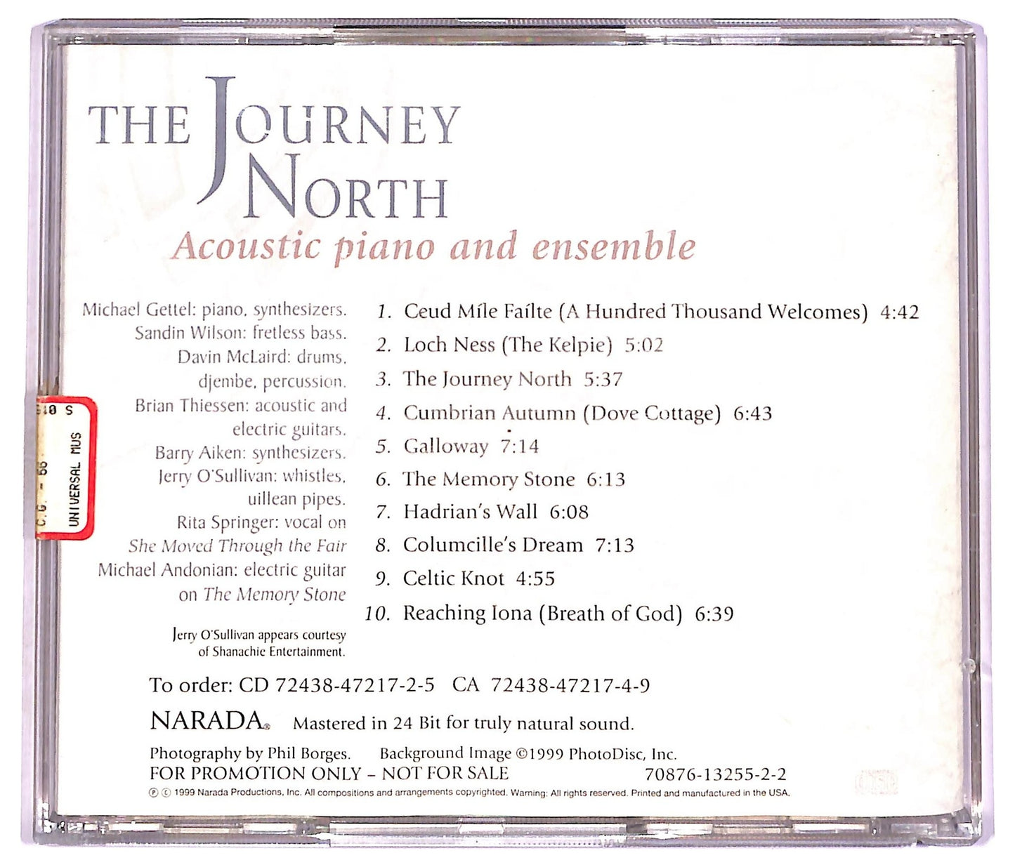 EBOND Michael Gettel - The Journey North CD CD079628
