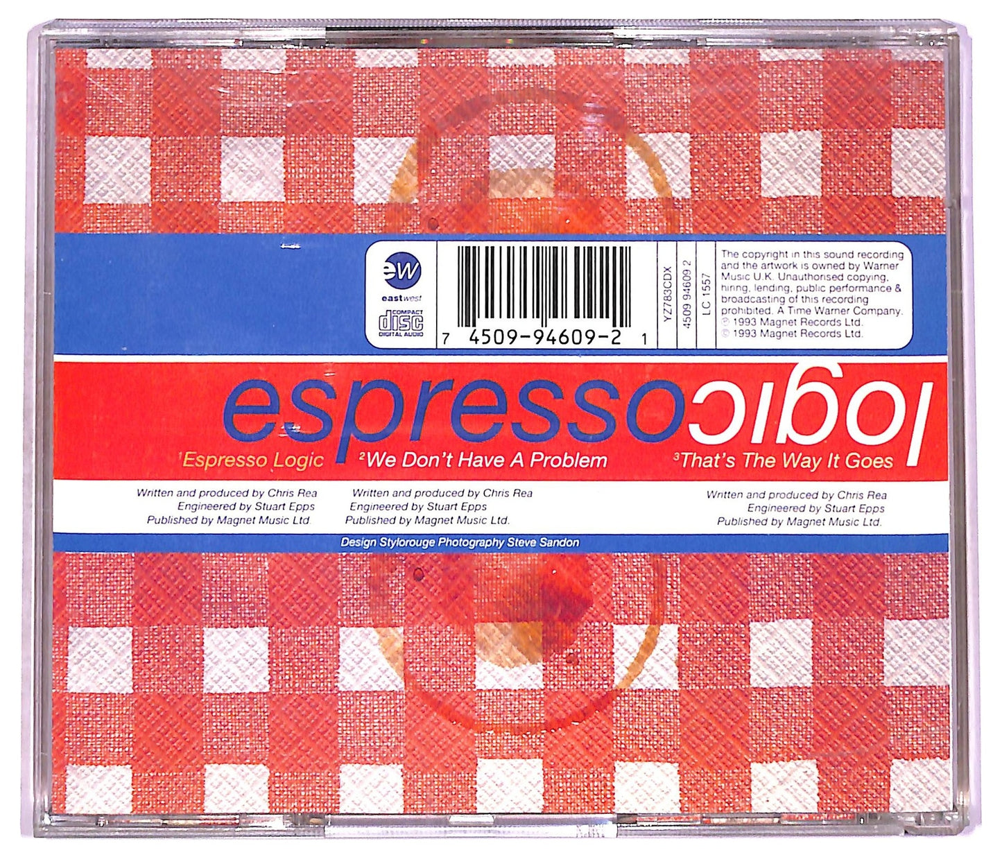 EBOND Chris Rea - Espresso Logic CD CD079639