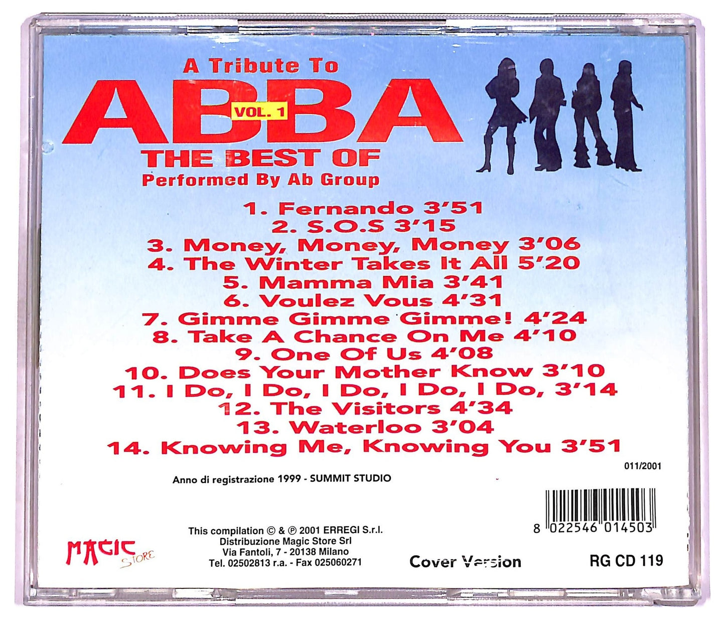 EBOND Various - a tribute to Abba the best of vol.1 CD CD079647