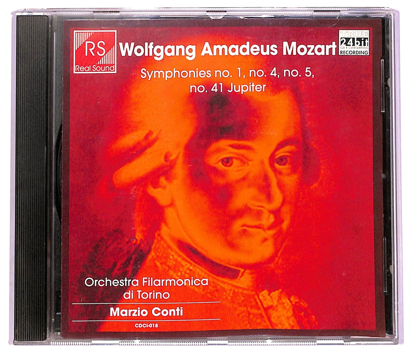 EBOND Mozart - Symphonies No. 1, No. 4, No. 5, No. 41 'Jupiter' CD CD079850