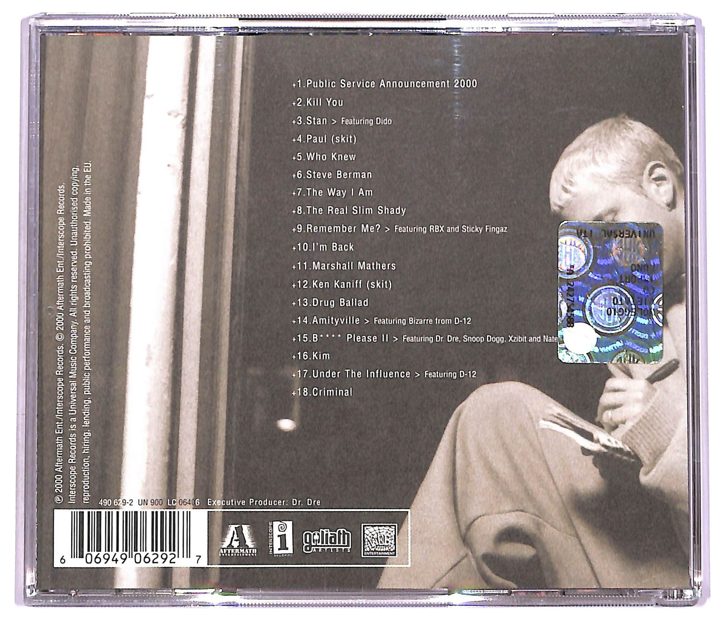 EBOND Eminem -The Marshall Mathers LP CD CD079939
