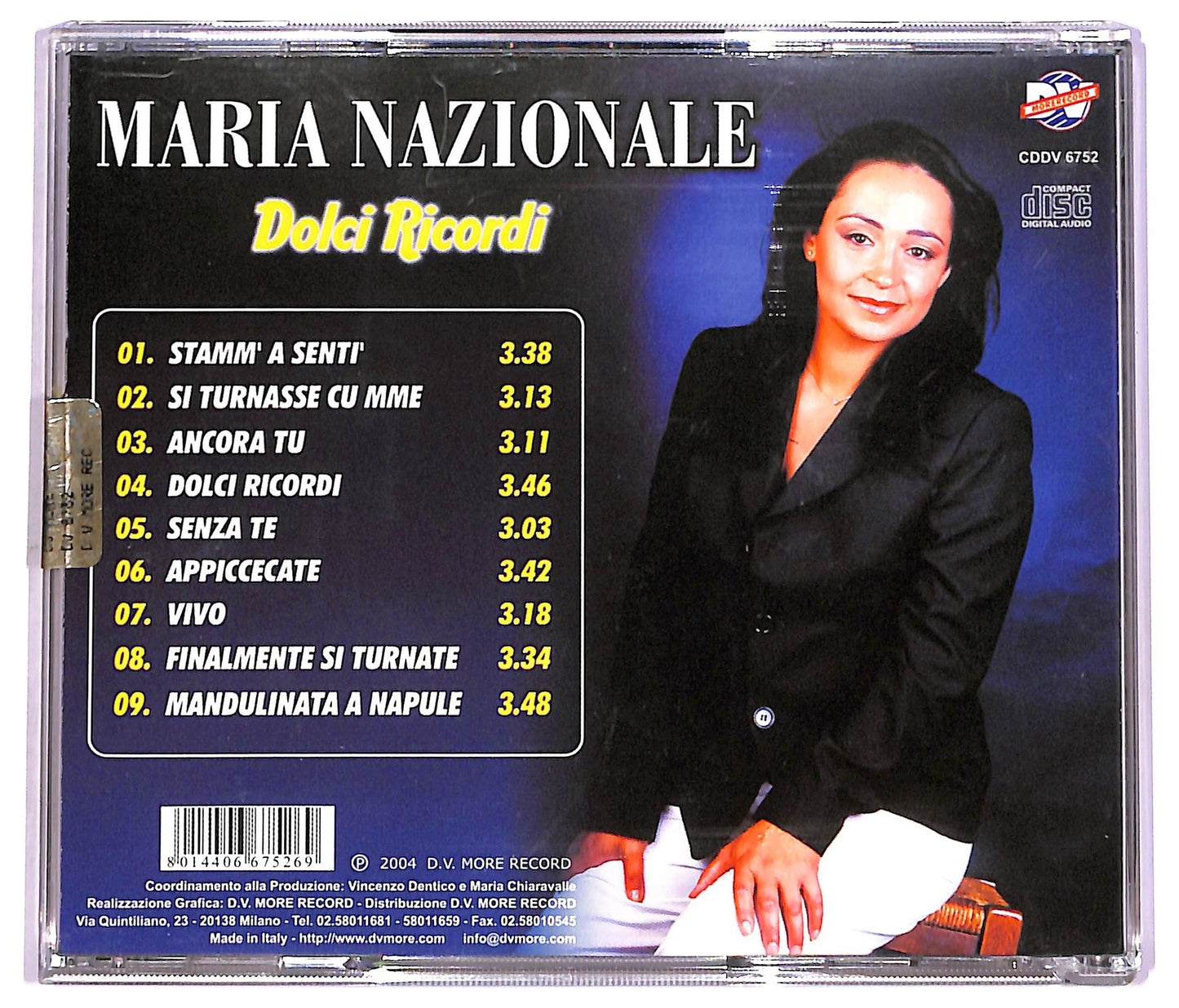 EBOND Maria Nazionale - Dolci Ricordi CD CD079962