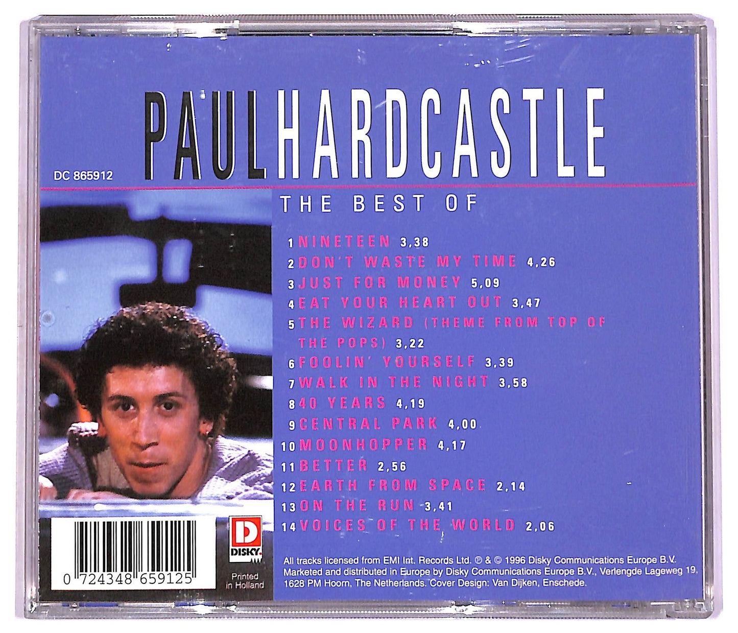 EBOND Paul Hardcastle - The Best Of CD CD080036