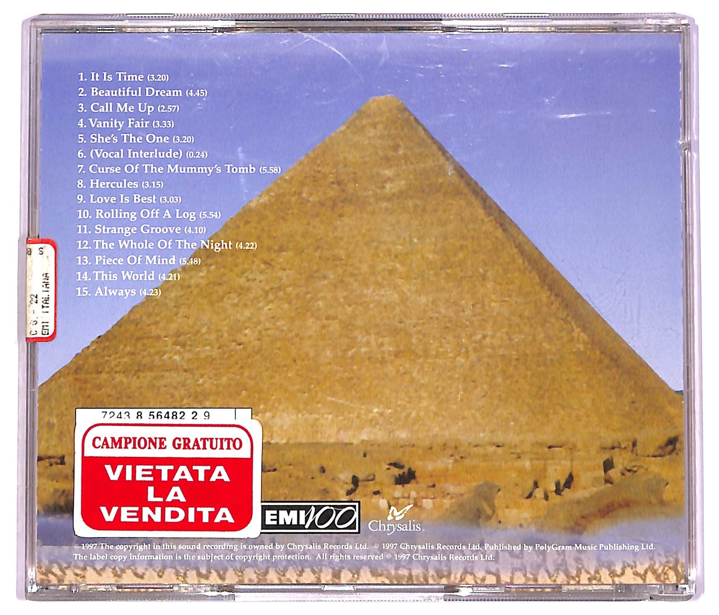 EBOND World Party - Egyptology CD CD080058