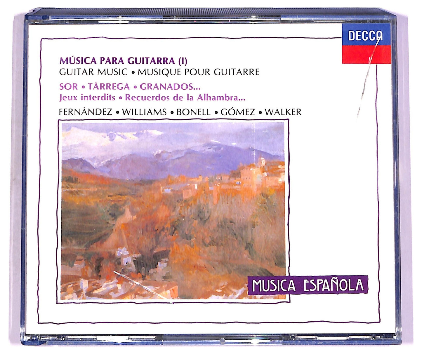 EBOND Various - Musica para Guitarra Musica Espanola CD CD080115