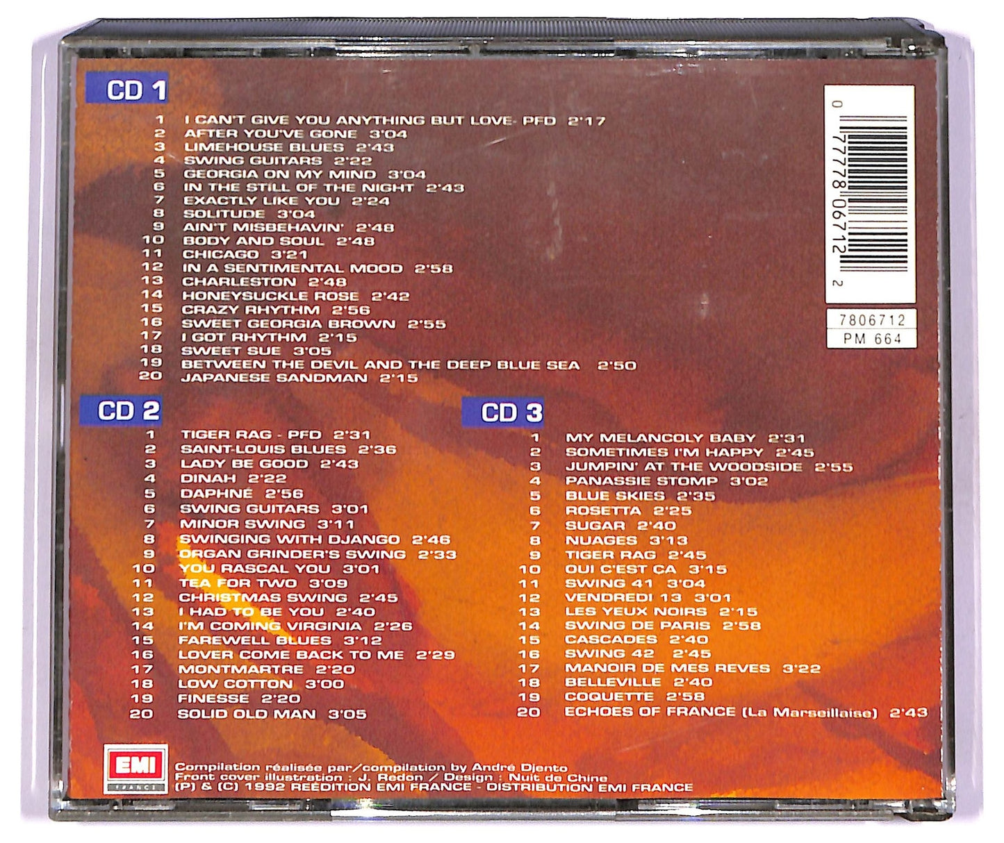 EBOND Django Reinhardt - L'Essentiel CD CD080259