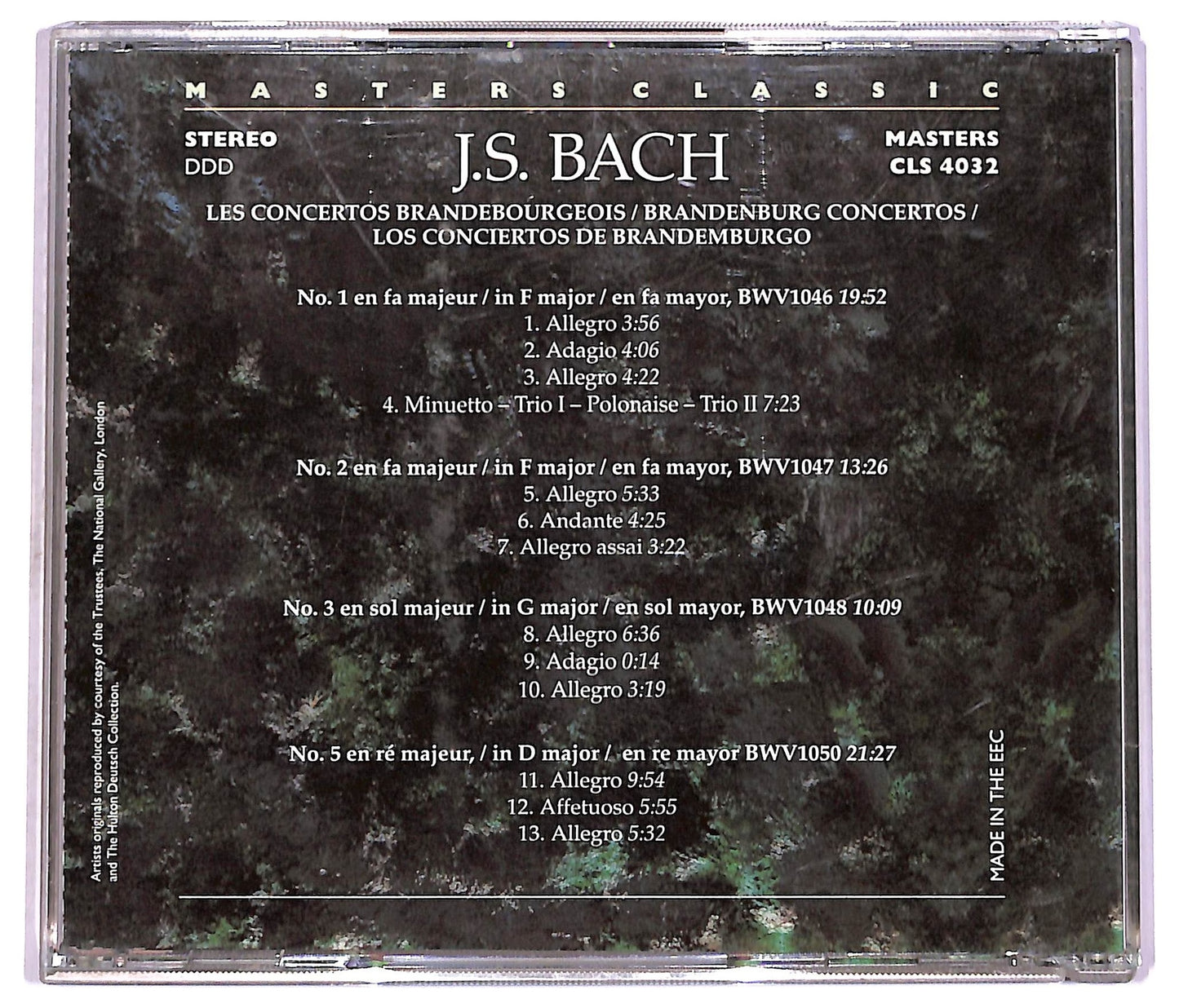 EBOND Various - Bach CD CD080327