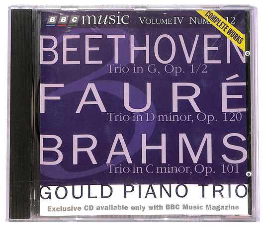 EBOND Beethoven Faure Brahms - Gould piano trio CD CD080330