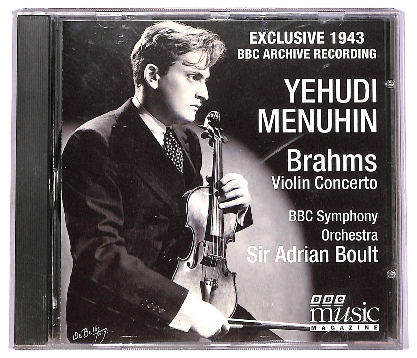 EBOND Yehudi Menuhin - Brahms Violin Concerto CD CD080337