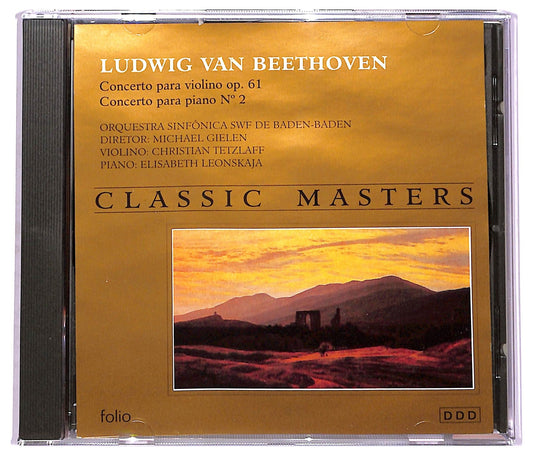 EBOND Beethoven - Concerto Para Violino Op. 61 Concerto Para Piano N° 2 CD CD080345