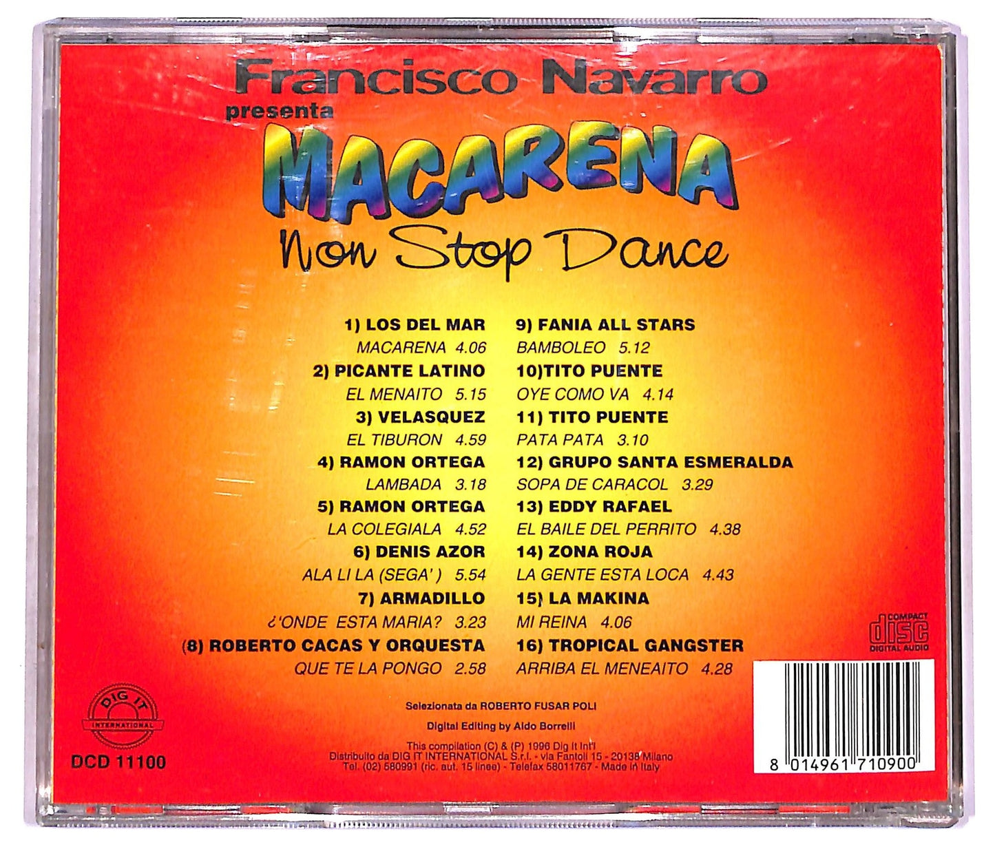 EBOND Various - Macarena Non Stop Dance CD CD080358