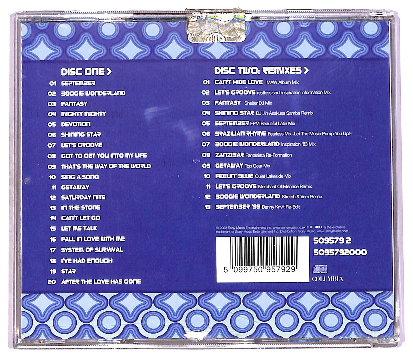 EBOND Earth, Wind & Fire -The Essential Earth, Wind & Fire CD CD080402