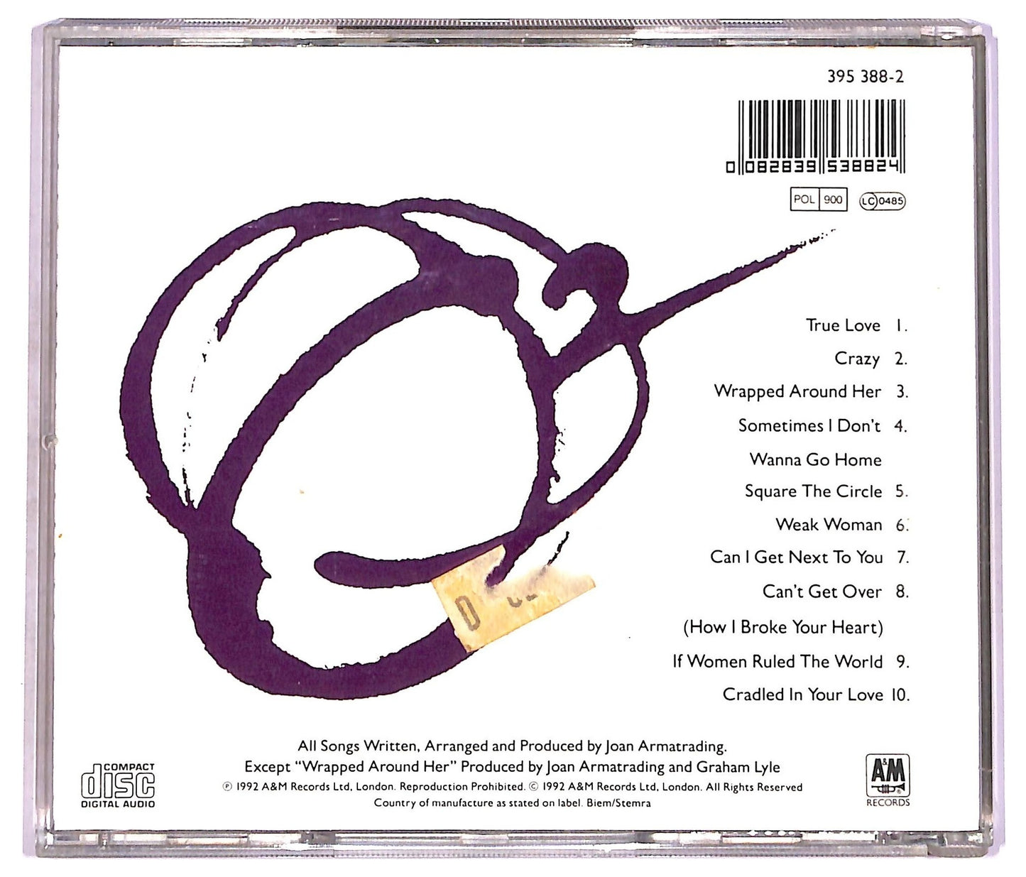 EBOND Joan Armatrading - Square The Circle CD CD080430