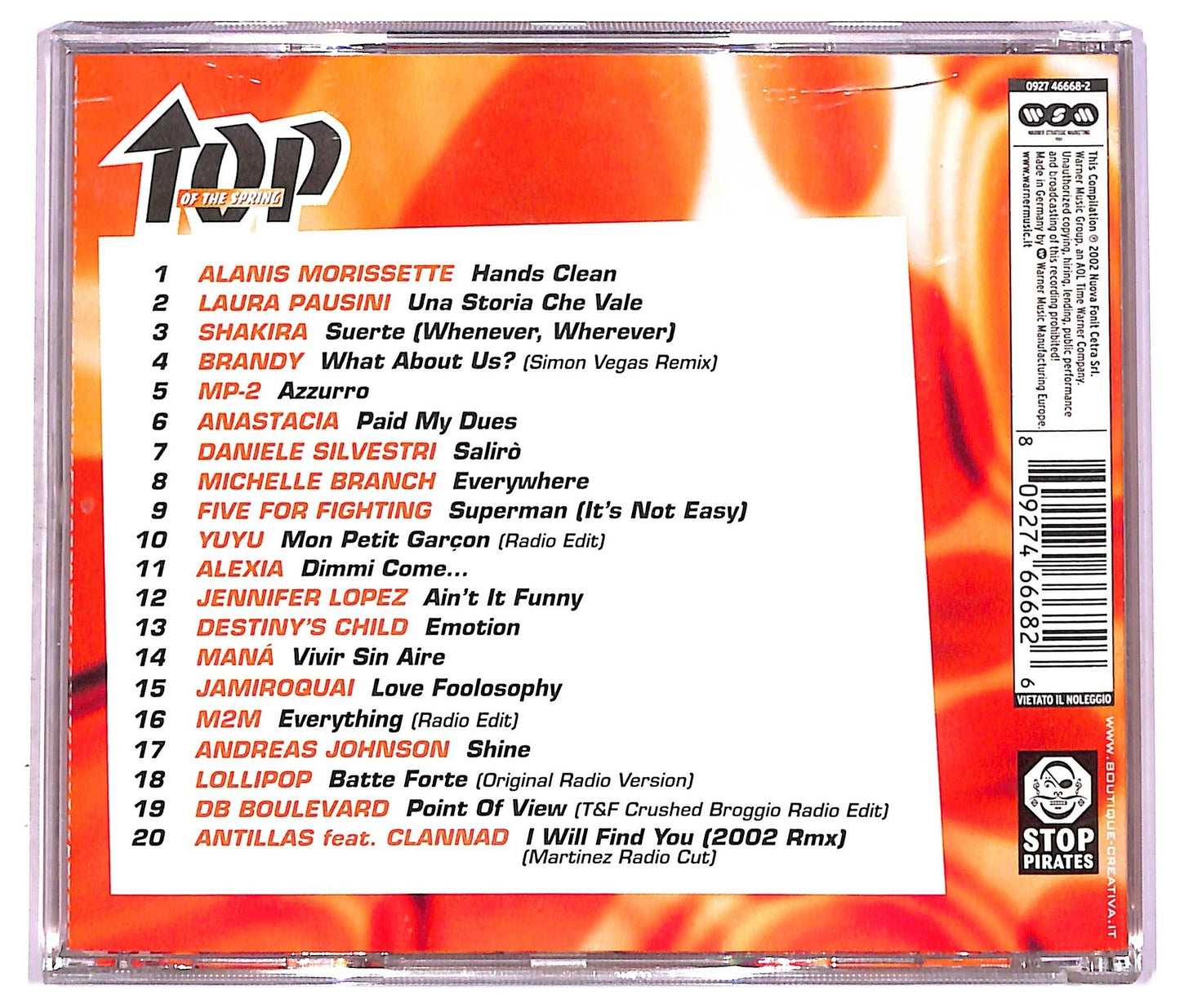EBOND Various - Top Of The Spring CD CD080525