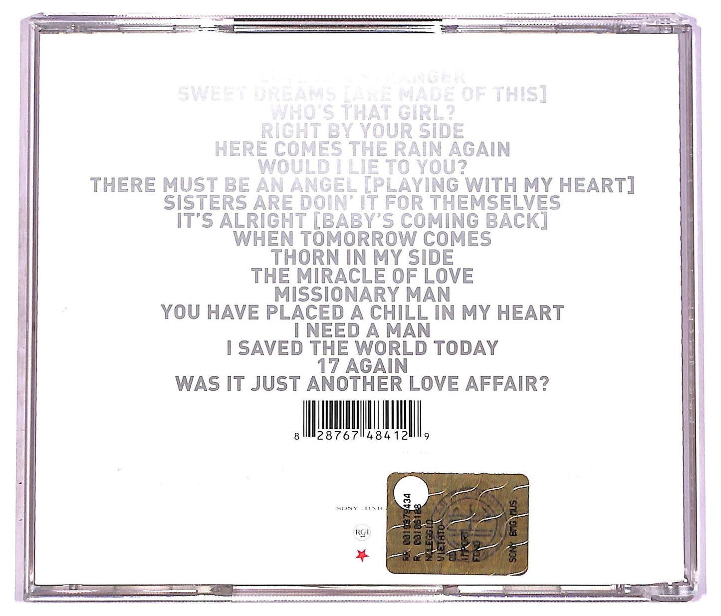 EBOND Eurythmics - Ultimate Collection CD CD080536