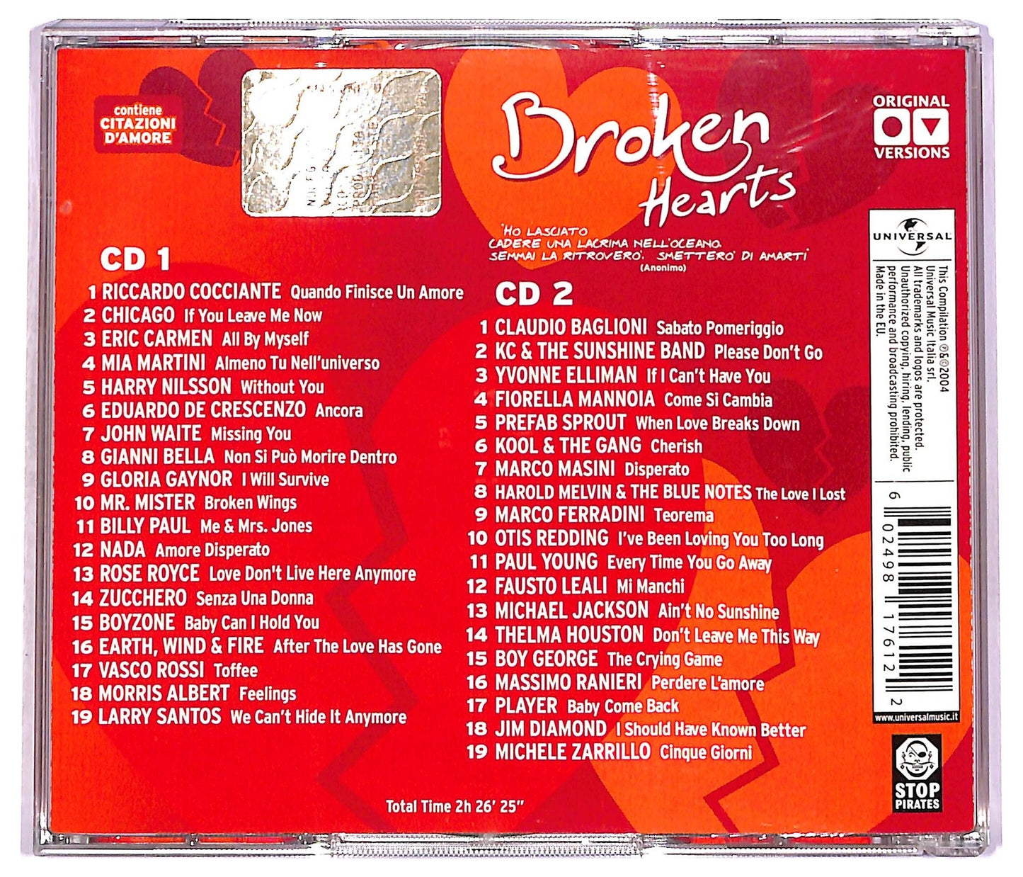 EBOND Various - Broken Hearts CD CD080633