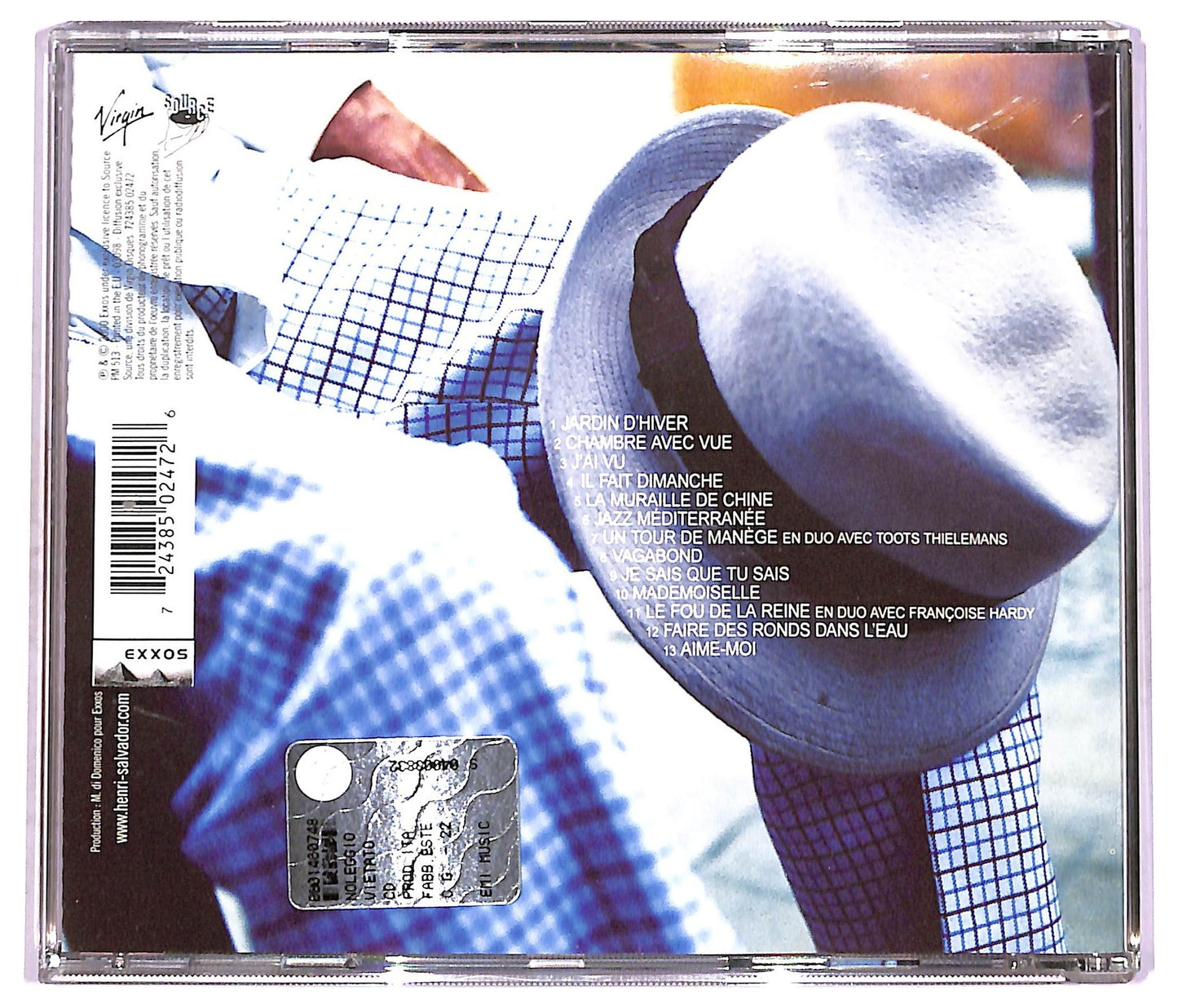 EBOND Henri Salvador - Chambre Avec Vue CD CD080701