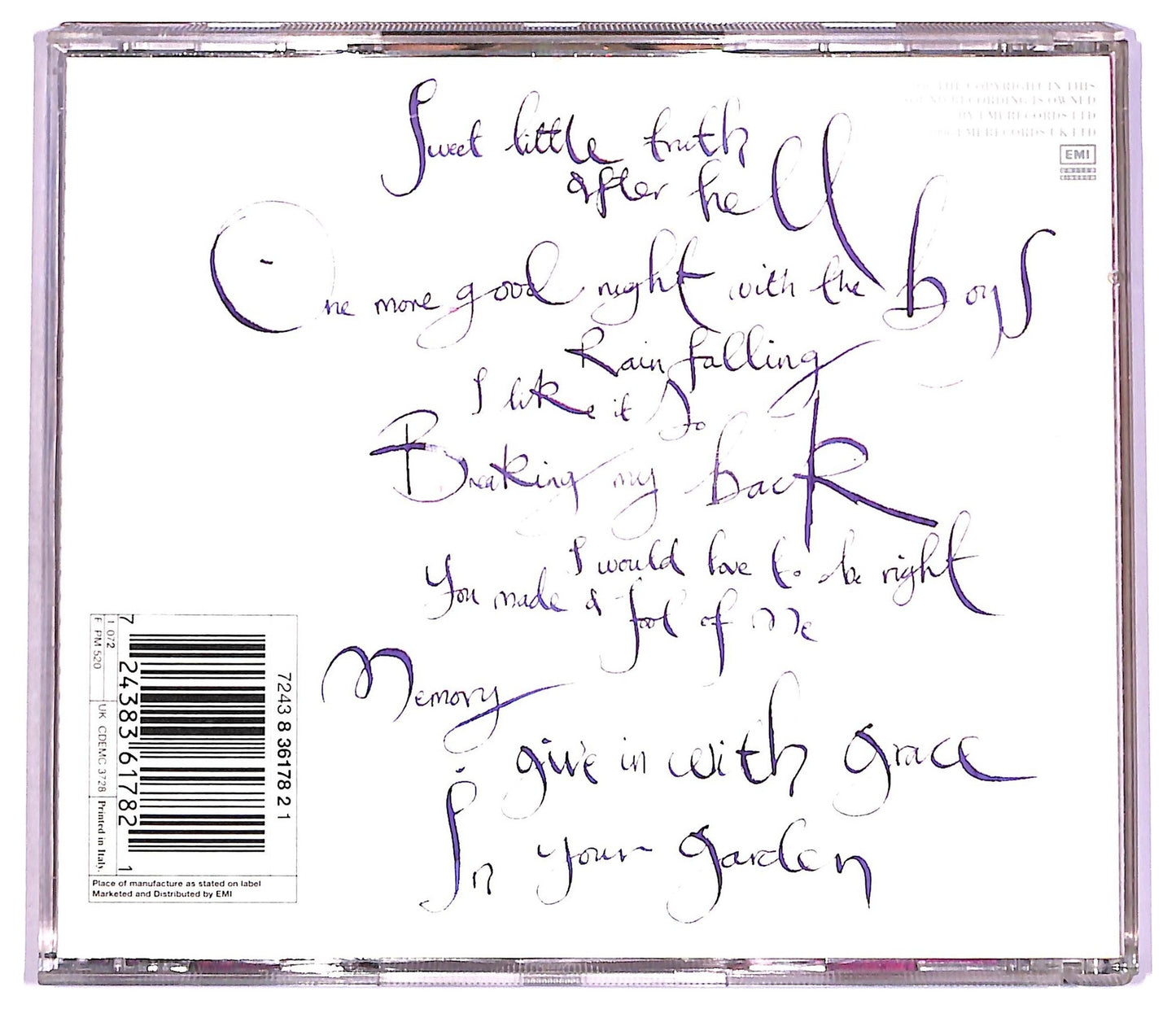 EBOND Tasmin Archer - Bloom CD CD080760