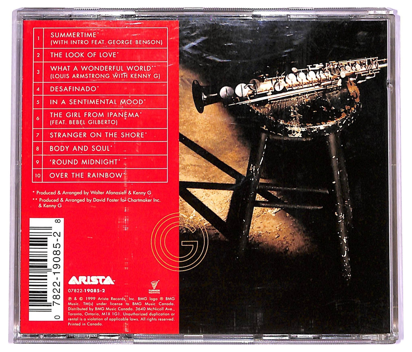 EBOND Kenny G - Classics In The Key Of G CD CD080765